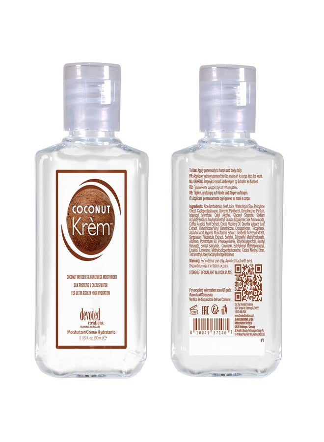 Devoted Creations 2oz Moisturizer Mini Bundle – 6 Items: Coconut Krem, Saltwater Sundays, Cloud Kissed, Coral Colada, Bourbon & Honey and Collagenetics Restorative - Image 4